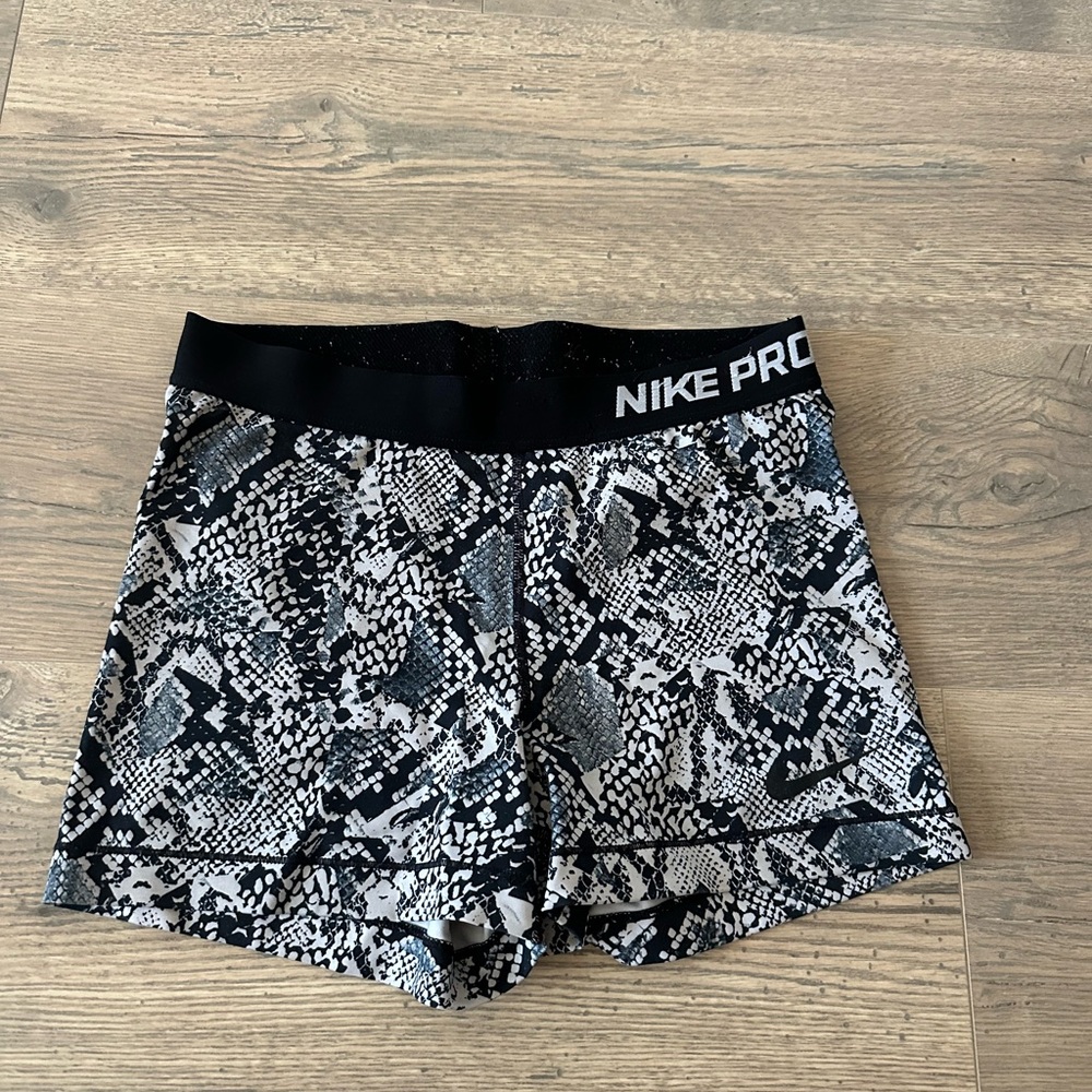 Nike Black and Gray Athletic Shorts